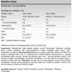 FA Nutrition Xtreme Beef Mass - 2500 gr